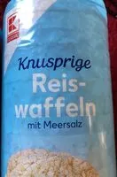 Mängden socker i Reiswaffeln mit Meersalz