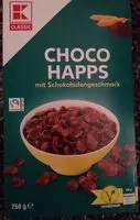 Mängden socker i Choco Happs