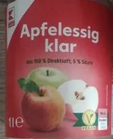 Mängden socker i Essig - Apfelessig