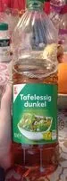 Mängden socker i Tafelessig dunkel