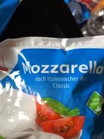 Mängden socker i Mozzarella