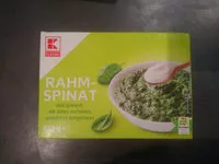 Mängden socker i Rahm-Spinat