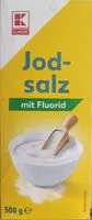 Mängden socker i Jodsalz mit Fluorid