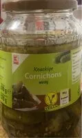 Mängden socker i Knackige Cornichons