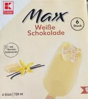 Mängden socker i Max Weisse Schokolade Eis