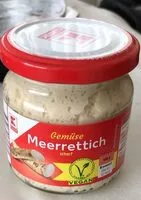 Mängden socker i Gemüse Meerrettich scharf