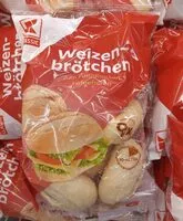 Mängden socker i Weizen-Brötchen