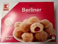 Mängden socker i Mini Berliner 24stk oben