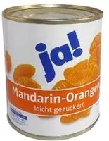 Mängden socker i Mandarin-Orangen