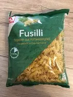 Mängden socker i Fusilli Nudeln