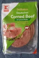 Mängden socker i Deutsches Corned Beef mit grünem Pfeffer