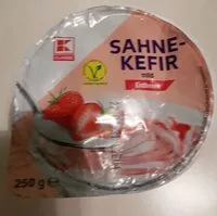 Mängden socker i Sahne-Kefir mild Erdbeere