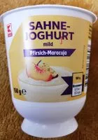 Mängden socker i Sahne Joghurt Pfirsich-Maracuja