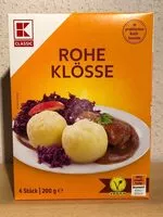 Mängden socker i Rohe Klösse