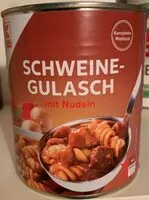 Mängden socker i Schweinegulasch