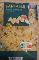 Mängden socker i Farfalle aus der Bronzeform