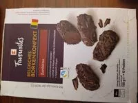 Mängden socker i Belgisches Borkenkonfekt