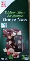 Mängden socker i Edelzartbitter-Schokolade Ganze Nuss