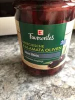 Mängden socker i Oliven Kalamata o. St.