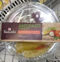 Mängden socker i Antipasti Variation