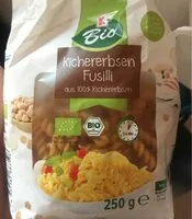 Mängden socker i Kichererbsen Fusilli