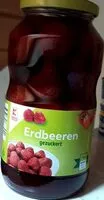 Mängden socker i Erdbeeren gezuckert