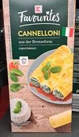Mängden socker i Cannelloni
