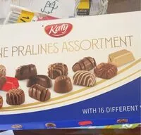 Mängden socker i Fine pralines assortment
