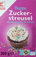 Mängden socker i sträusel