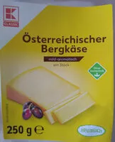 Mängden socker i Österreichischer Bergkäse