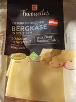 Mängden socker i Österreichischer Bergkäse