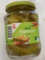 Mängden socker i Milde peperoni