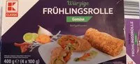Mängden socker i Frühlingsrolle Kaufland
