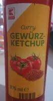 Mängden socker i Curry, Gewürz-Ketchup
