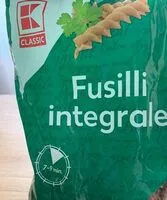 Mängden socker i Fusilli intégrale