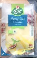 Mängden socker i Bergkäse in Scheiben