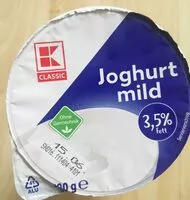 Mängden socker i Joghurt mild 3,5% Fett
