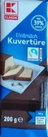 Mängden socker i Vollmilch Kuvertüre