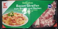Mängden socker i Bacon-Streifen