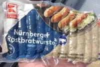 Mängden socker i Nürnberger Rostbratwürste
