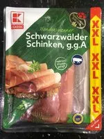 Mängden socker i Schwarzwälder Schinken, g.g.A, handgesalzener, XXL