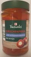 Mängden socker i Kirschpaprika