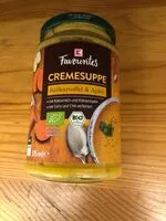 Mängden socker i Cremesuppe süßkartoffel apfel