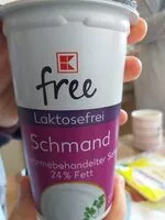 Mängden socker i schmand
