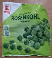 Mängden socker i Gemüse Rosenkohl