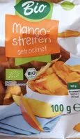 Mängden socker i Mangostreifen getrocknet