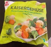 Mängden socker i erntefrisches Kaisergemüse