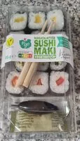 Mängden socker i Nigata-Style Sushi Maki Vegetarisch