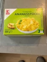 Mängden socker i Ananasstücke