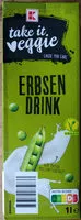 Mängden socker i K-take it veggie Erbsendrink